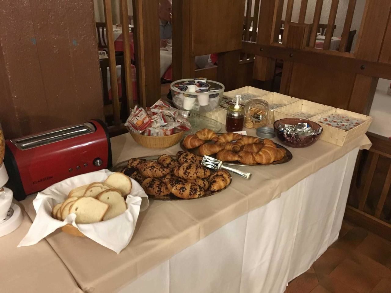 Petit déjeuner buffet compris tous les jours