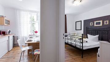2 bedrooms, iron/ironing board, free cribs/infant beds, travel crib