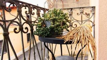 Classic-Apartment, 2 Schlafzimmer | Blick vom Balkon