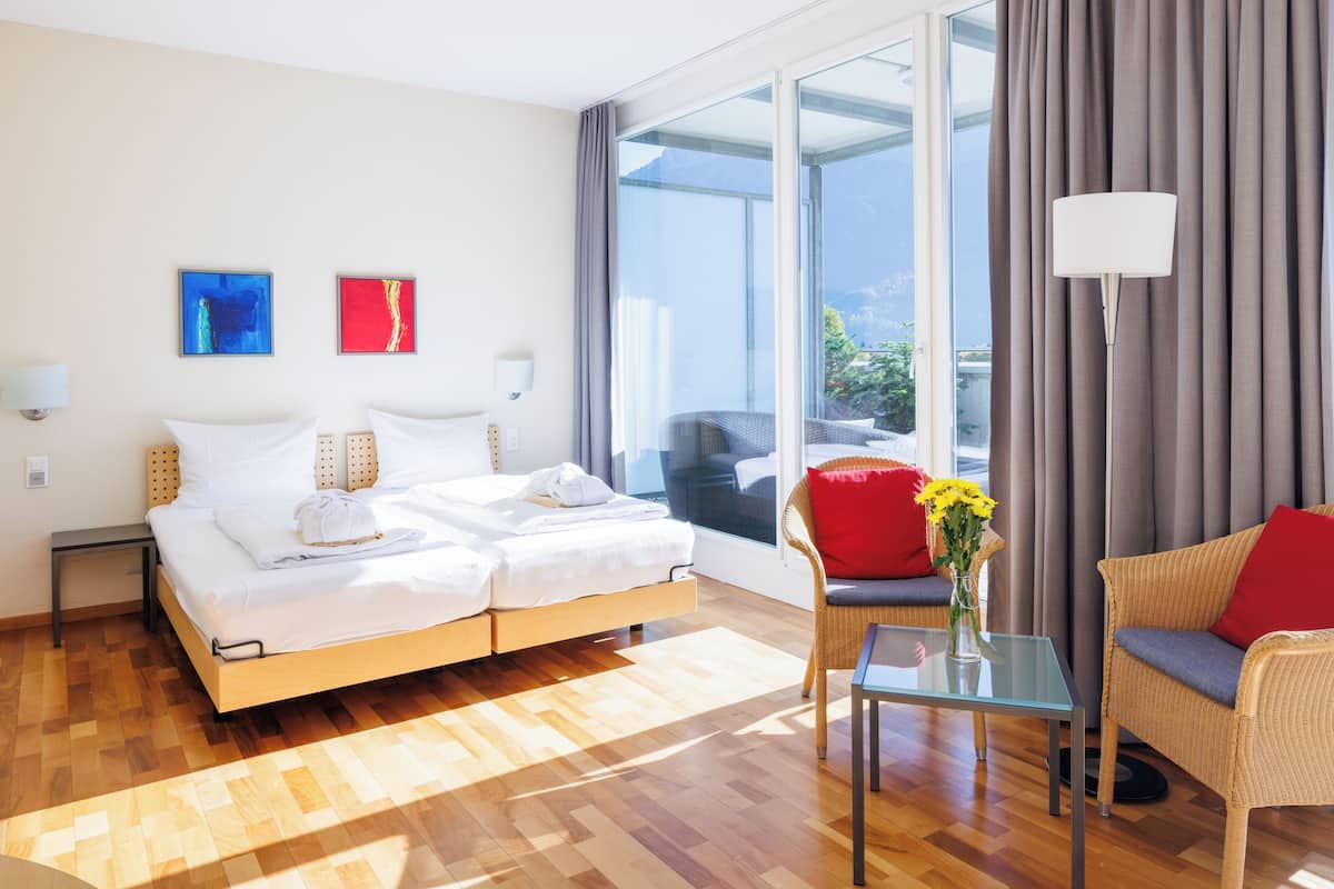 Studio Deluxe, 2 lits une place, balcon