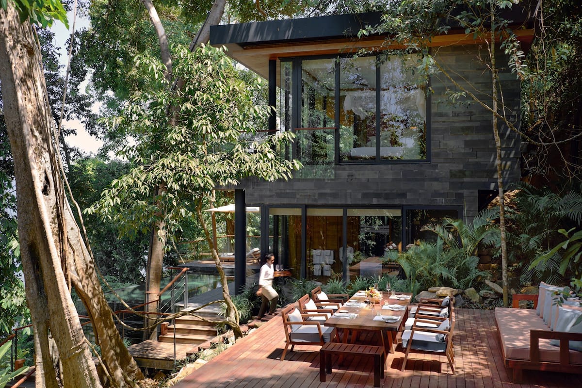 Villa, 2 chambres, piscine privée, en front de mer | 1 chambre, literie de qualité supérieure, couette en duvet d'oie