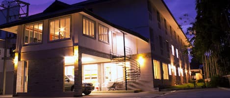 Front of property - evening/night