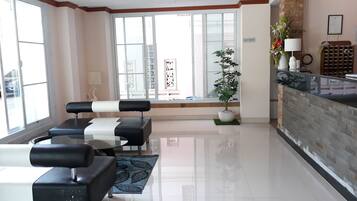 Lobby sitting area