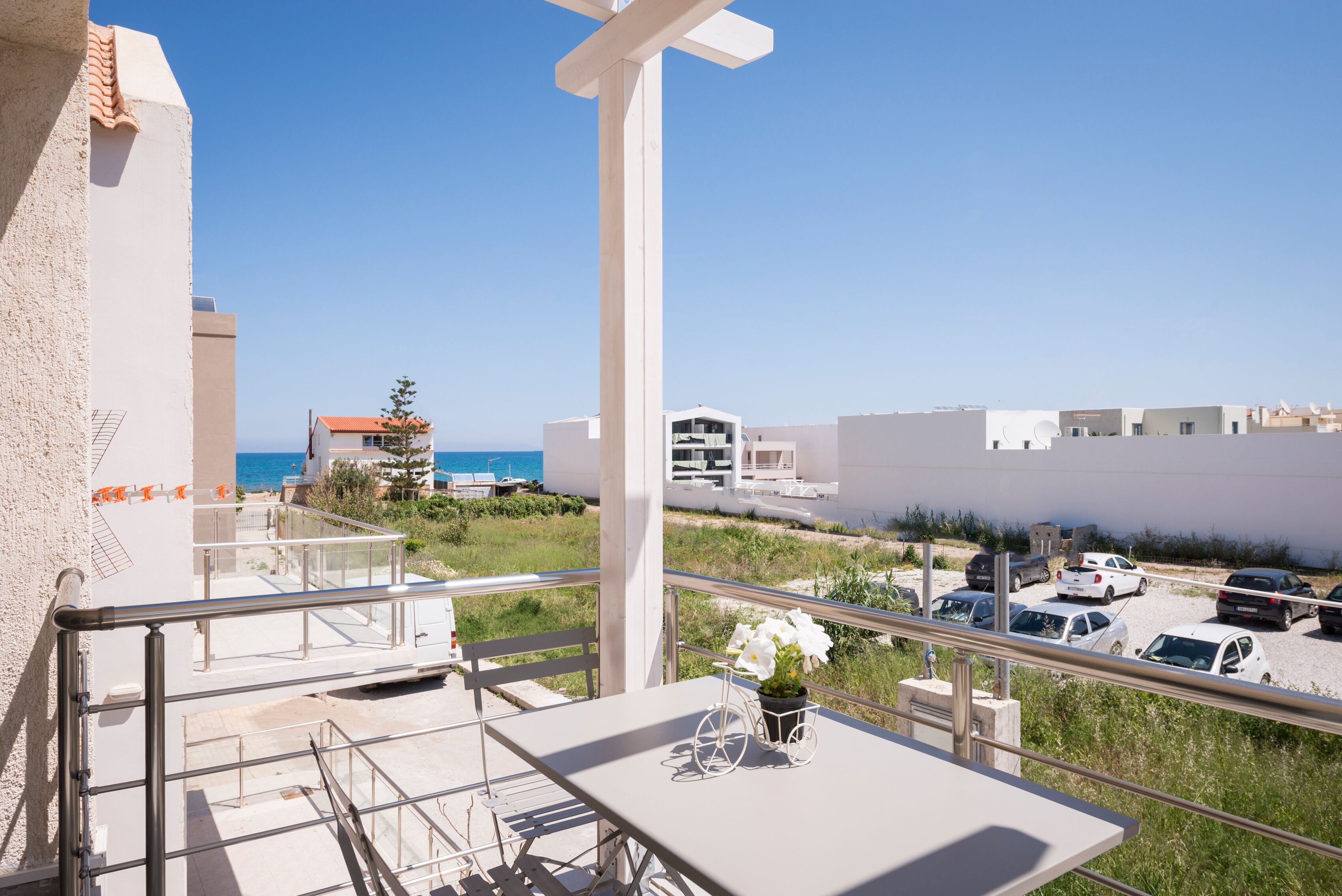 Apartment, 2 Bedrooms, Balcony, Sea View | Balcony view