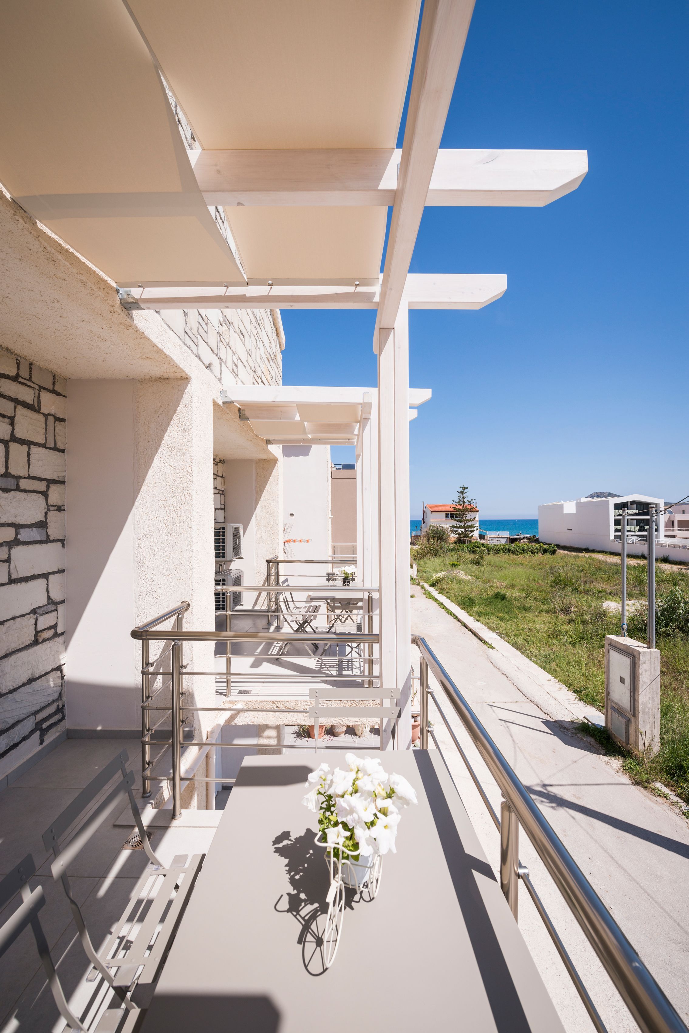 Apartment, 2 Bedrooms, Balcony, Sea View | Balcony