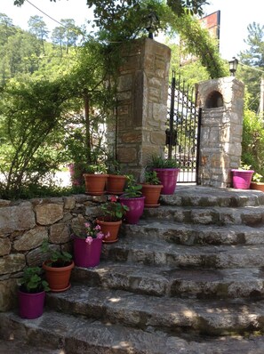 Entrada de la propiedad