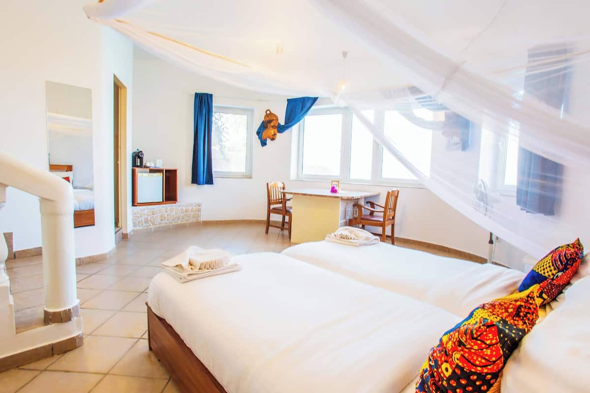 classic double room, sea view | 1 bedroom, minibar, in-room safe, free wifi