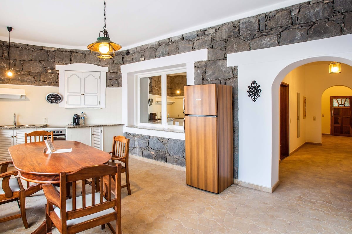 superior apartment | private kitchen | fridge, espresso maker