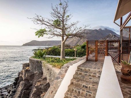 Terraza o patio. King Fisher Village Eco-Boutique Hotel