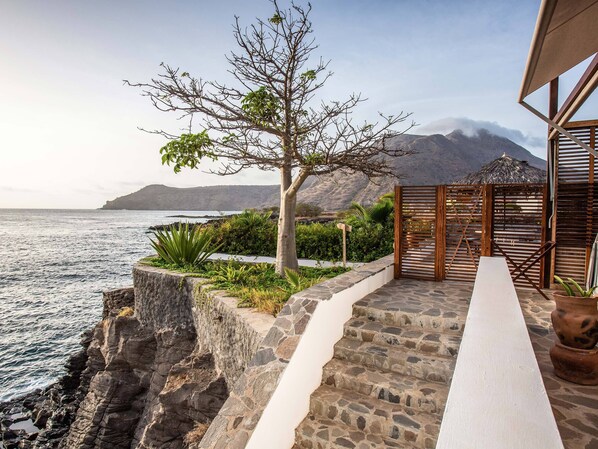 Chambre Double Exclusive, vue mer | Terrasse/Patio