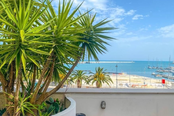 Vue depuis lâhĂ©bergement