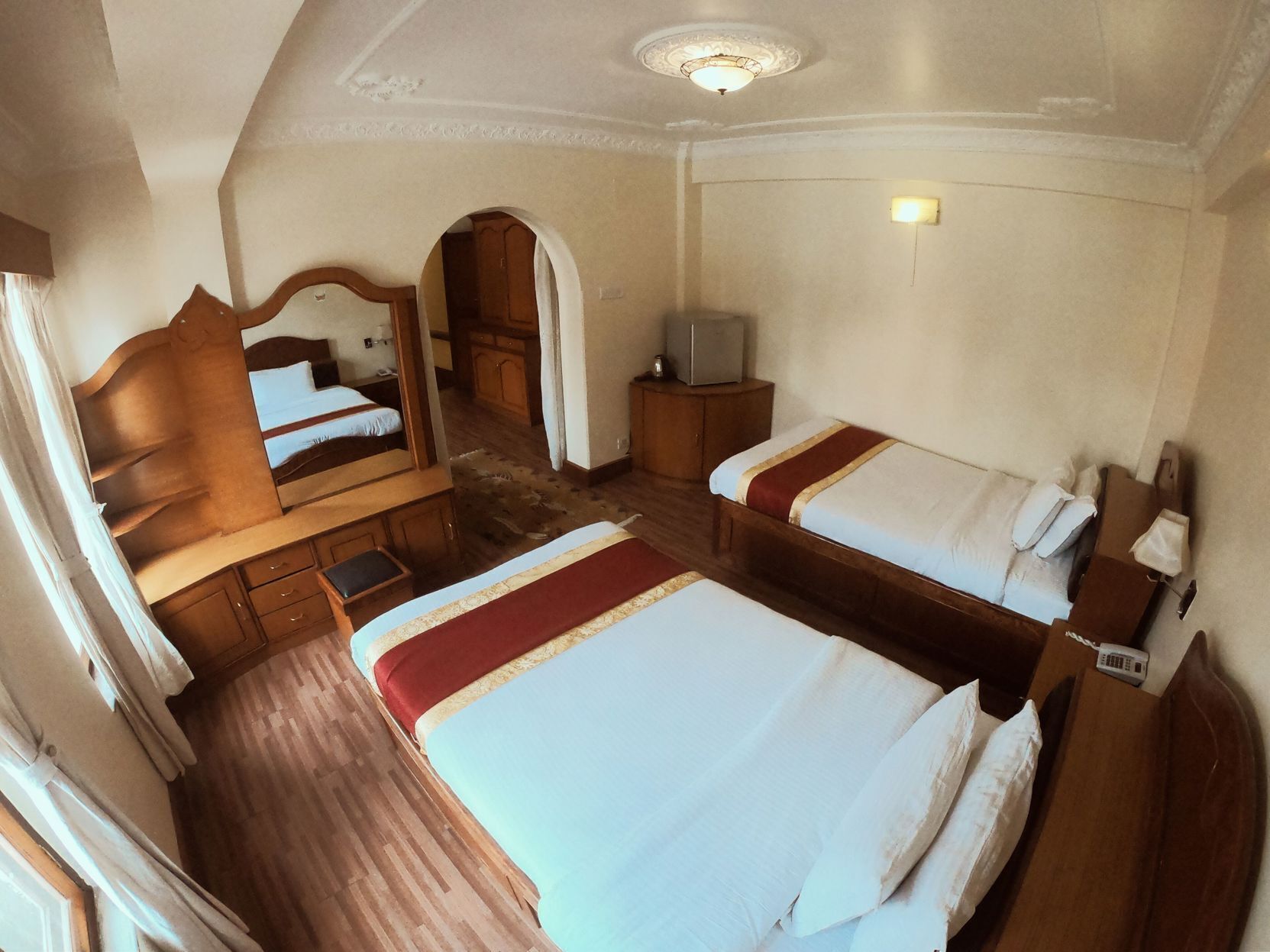 1 chambre, minibar, coffre-fort, ameublement unique