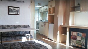 Superior Mobile Home | Living area | Flat-screen TV - Camping Gabicce Monte (Gabicce Mare)