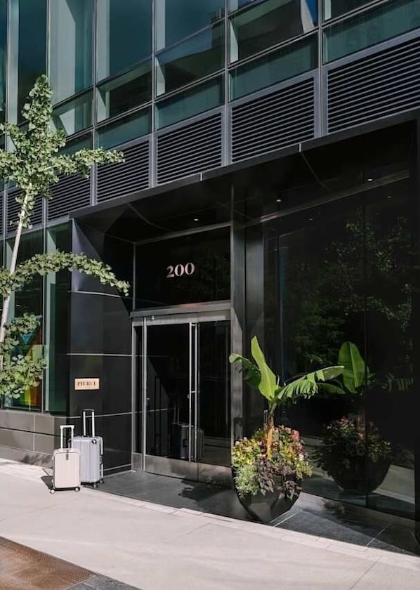 Entrada de la propiedad