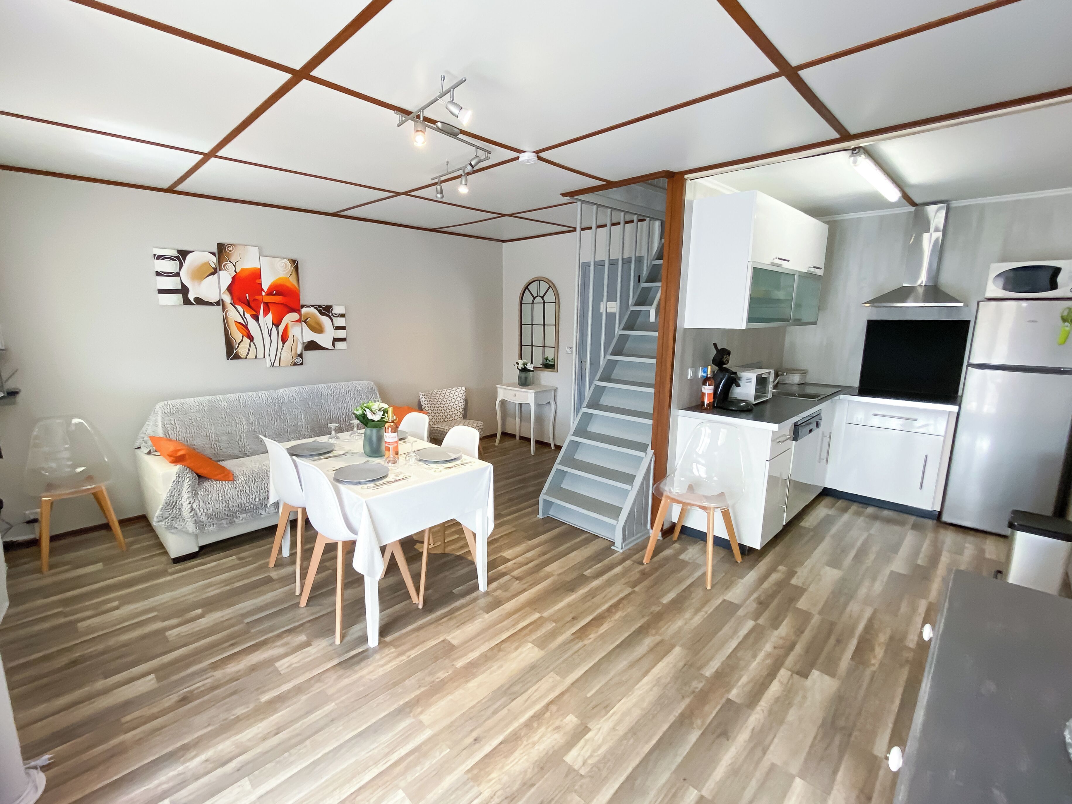 TV, mesa de pingue-pongue