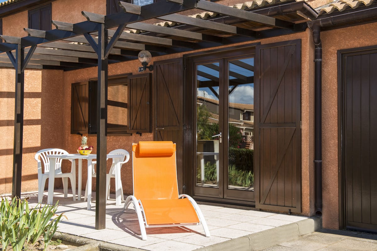Standaard huis, 2 slaapkamers | Terras