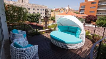 Deluxe Double or Twin Room, Terrace | Terrace/patio