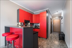 Standard Suite, 1 Queen Bed with Sofa bed | Private kitchenette - P&O Apartments Gocław (Warsaw)