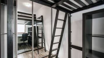 Standard Suite, 1 Queen Bed with Sofa bed | 1 bedroom, desk, soundproofing, iron/ironing board