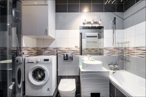 Bathroom - P&O Apartments Gocław (Warsaw)
