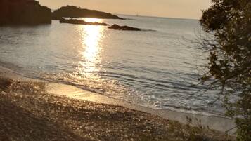 Accommodatie ligt op het strand