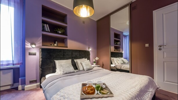 Family Apartment, Multiple Beds (Tamka 2) | Desk, soundproofing, iron/ironing board, WiFi (free) - P&O Apartments Tamka (Warsaw)