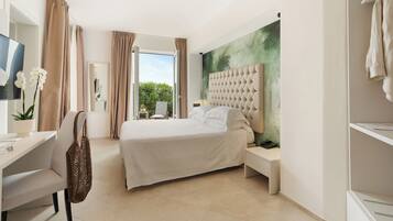 Superior Room, Sea View, Ground Floor | Premium bedding, down comforters, minibar, in-room safe