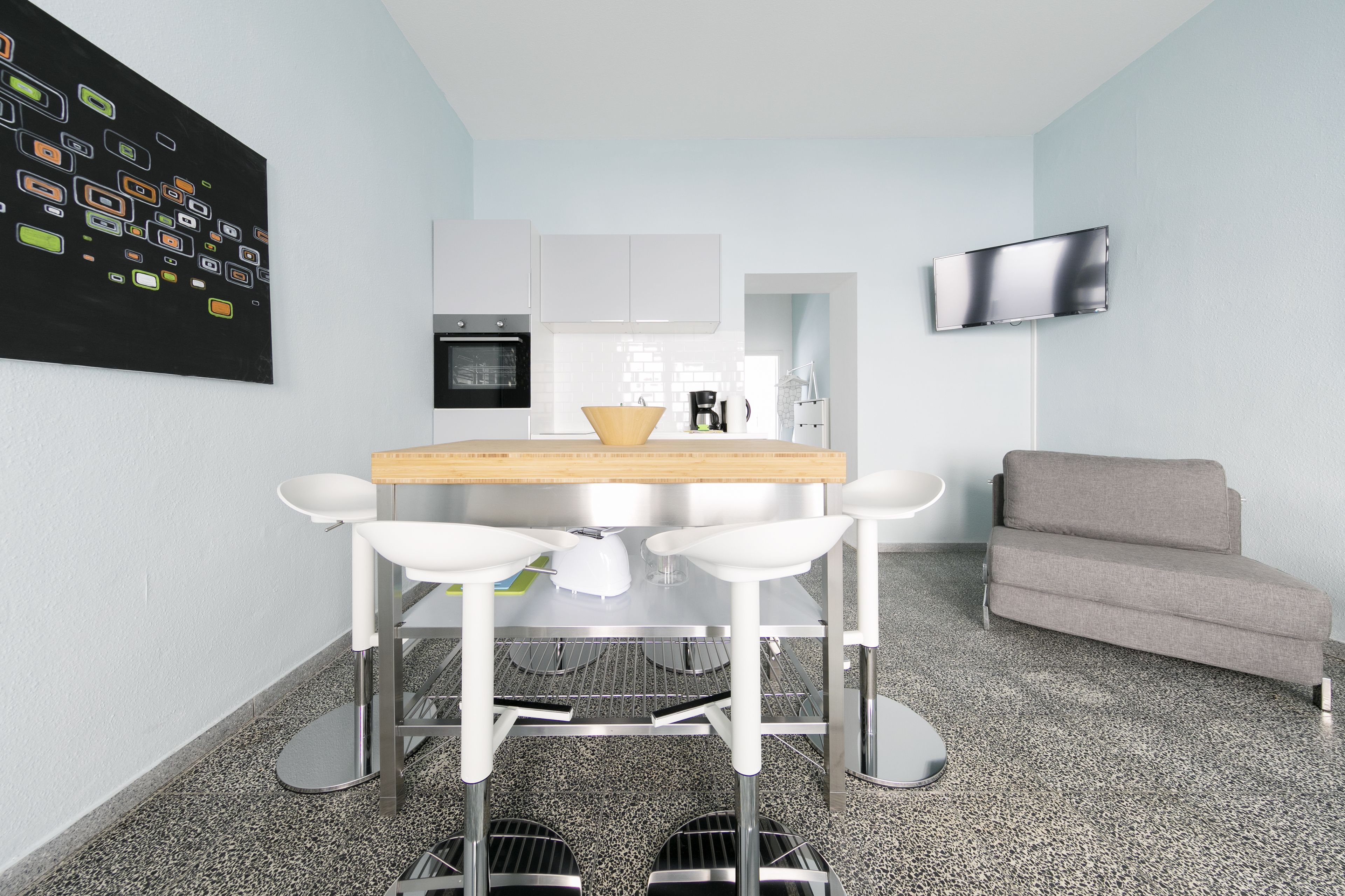 1 bedroom, laptop workspace, iron/ironing board, cribs (free)