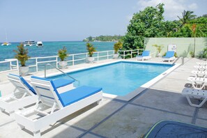 Deluxe Double Room, 2 Queen Beds, Ocean View, Sea Facing | In-room safe, individually decorated, individually furnished