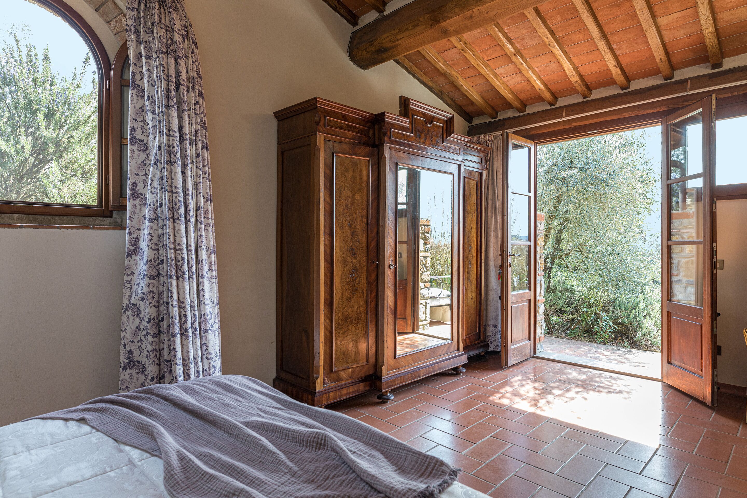 Cottage, 1 camera da letto, bagno privato, vista collina | 1 camera, biancheria da letto di alta qualità