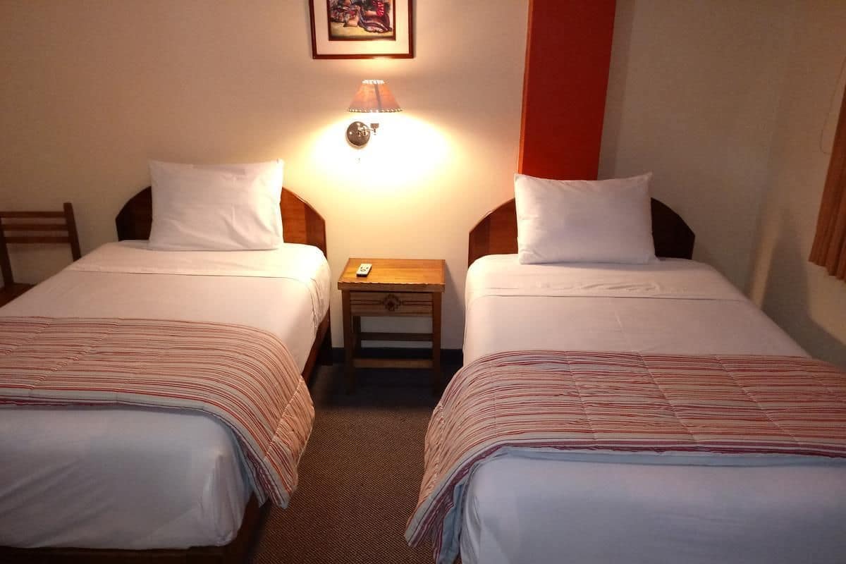 Habitación con 2 camas individuales, 2 camas individuales | Wifi gratis y ropa de cama