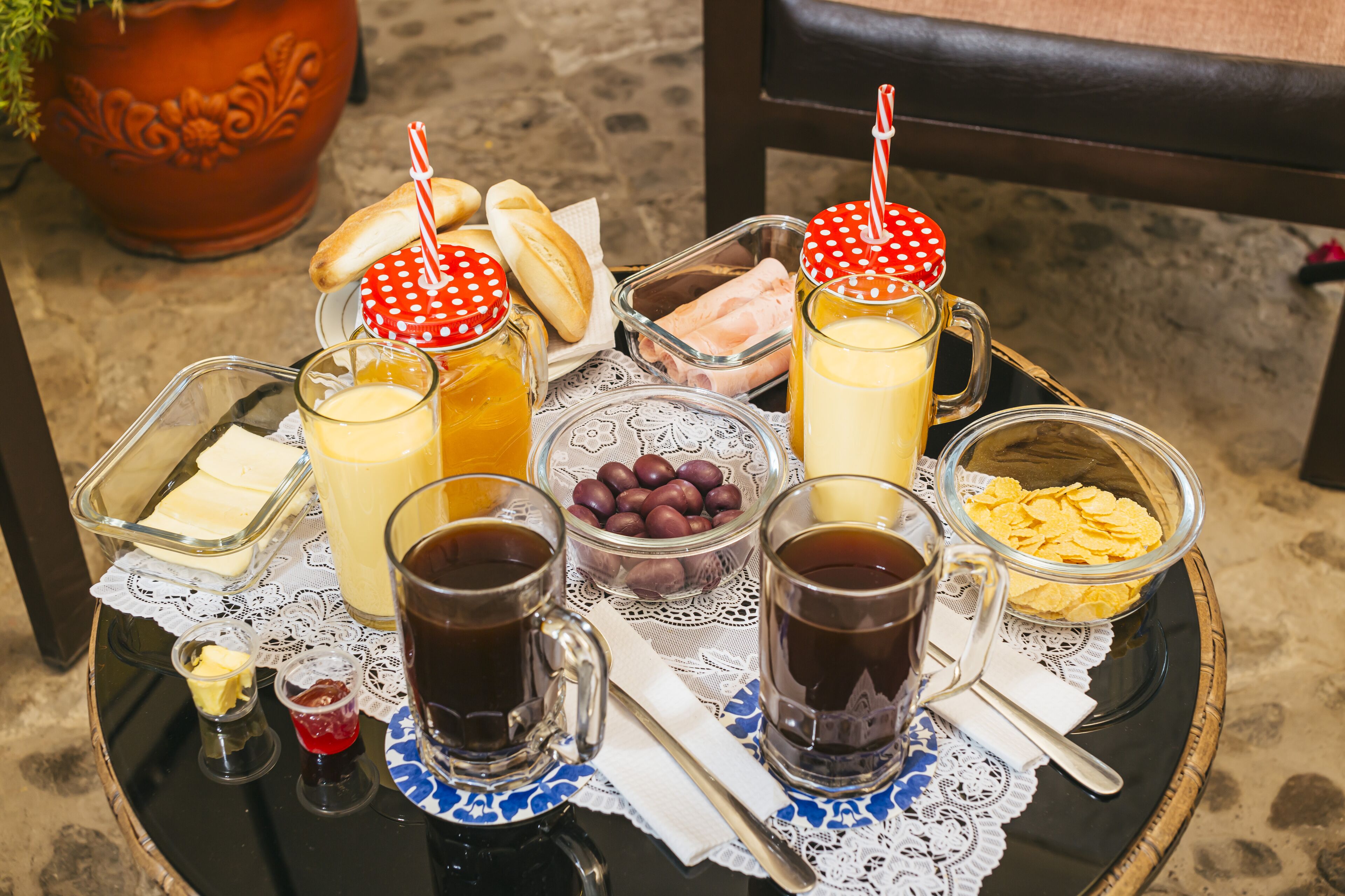 free daily full breakfast