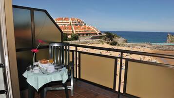 Habitación estándar doble, balcón, vistas al mar | Balcón