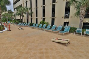 Terrace/patio - Amazing view from this 2 bed 2 bath on the 17th floor of Emerald Beach Resort (PANAMA CITY BEACH)