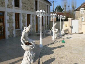 Enceinte de l’hébergement