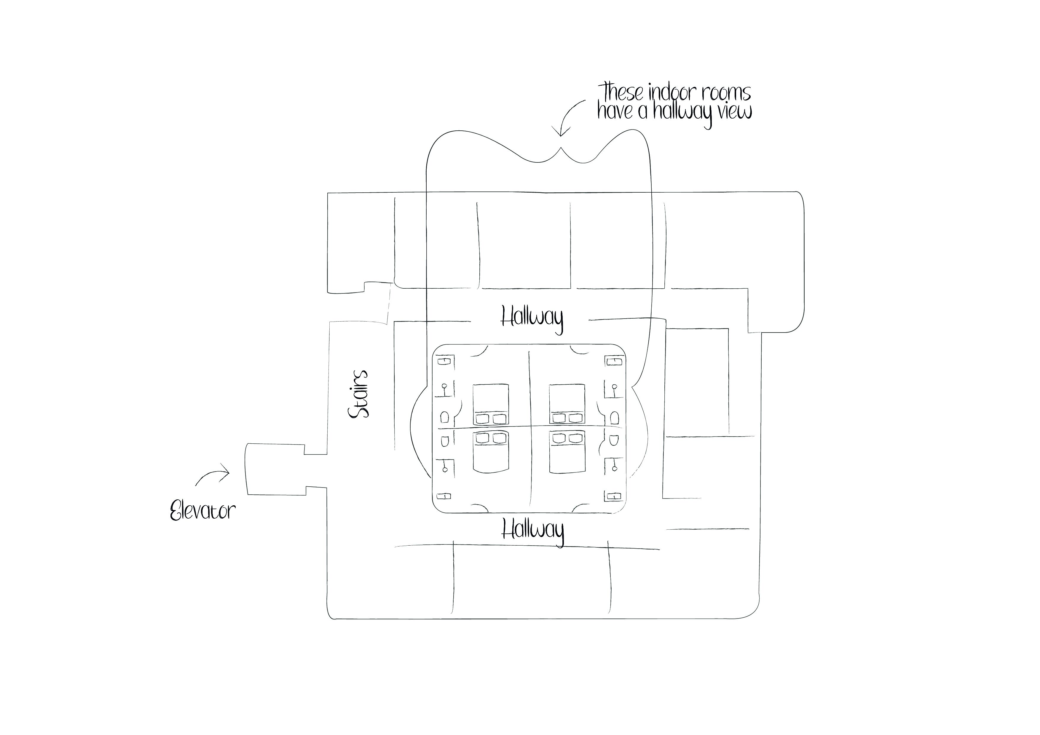 economy double room, 1 double bed (no view) | premium bedding, in-room safe, desk, blackout curtains