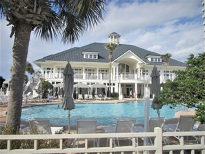 Indoor pool, a heated pool