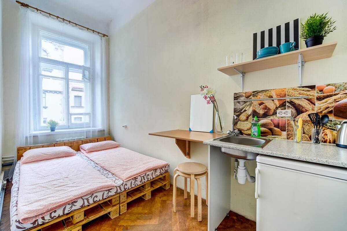 Deluxe Apartment, 1 Double Bed, City View