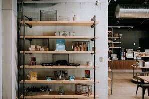 Free daily self-service breakfast 