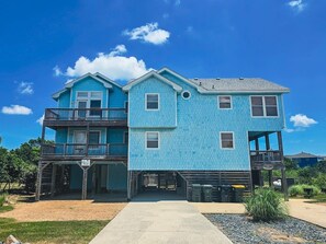 Exterior - Elevator, 6 King MBR, private heated pool, pets OK (Corolla)