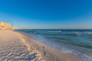 بالقرب من الشاطئ