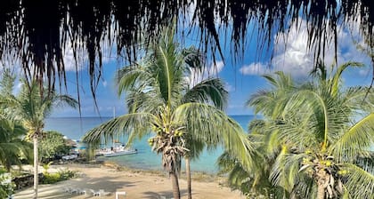 Premier étage. Maison de plage. Plage privée. à cÎté de Chankanaab. Ca. Wifi gratuit. Gril