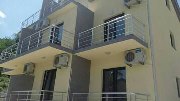 Fassade der Unterkunft