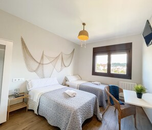 Sistema de insonorización, wifi gratis y ropa de cama 