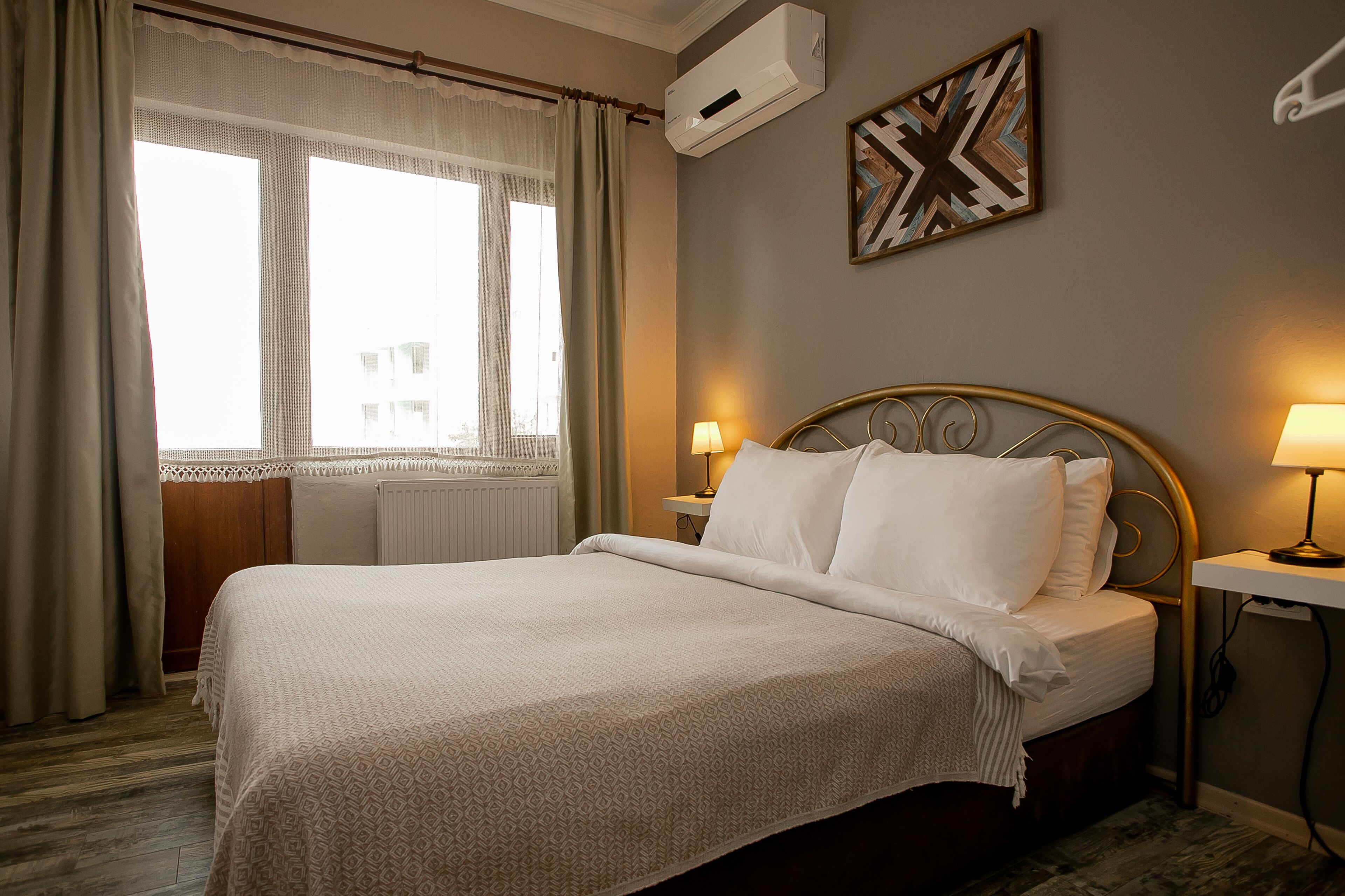 luxury double room, sea view | 1 bedroom, free wifi, bed sheets