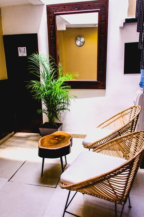 Lobby sitting area - Hotel Sayab 5ta Avenida (Playa del Carmen)