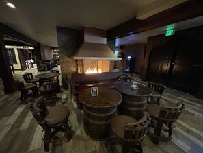 Fireplace - The Historic Brookdale Lodge, Santa Cruz Mountains (Boulder Creek)