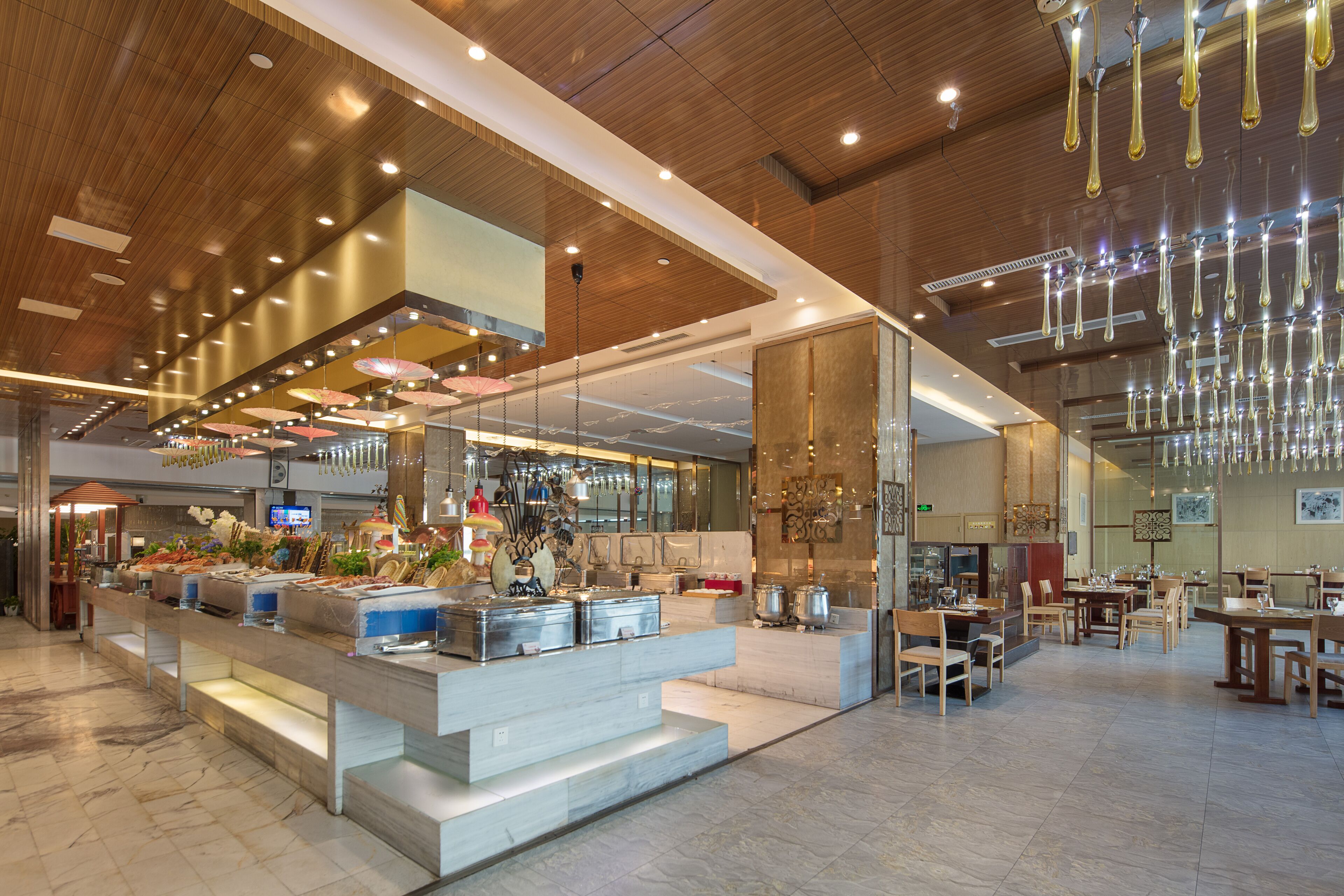 بوفيه فطور يوميًا بتكلفة قدرها (58 CNY للشخص)