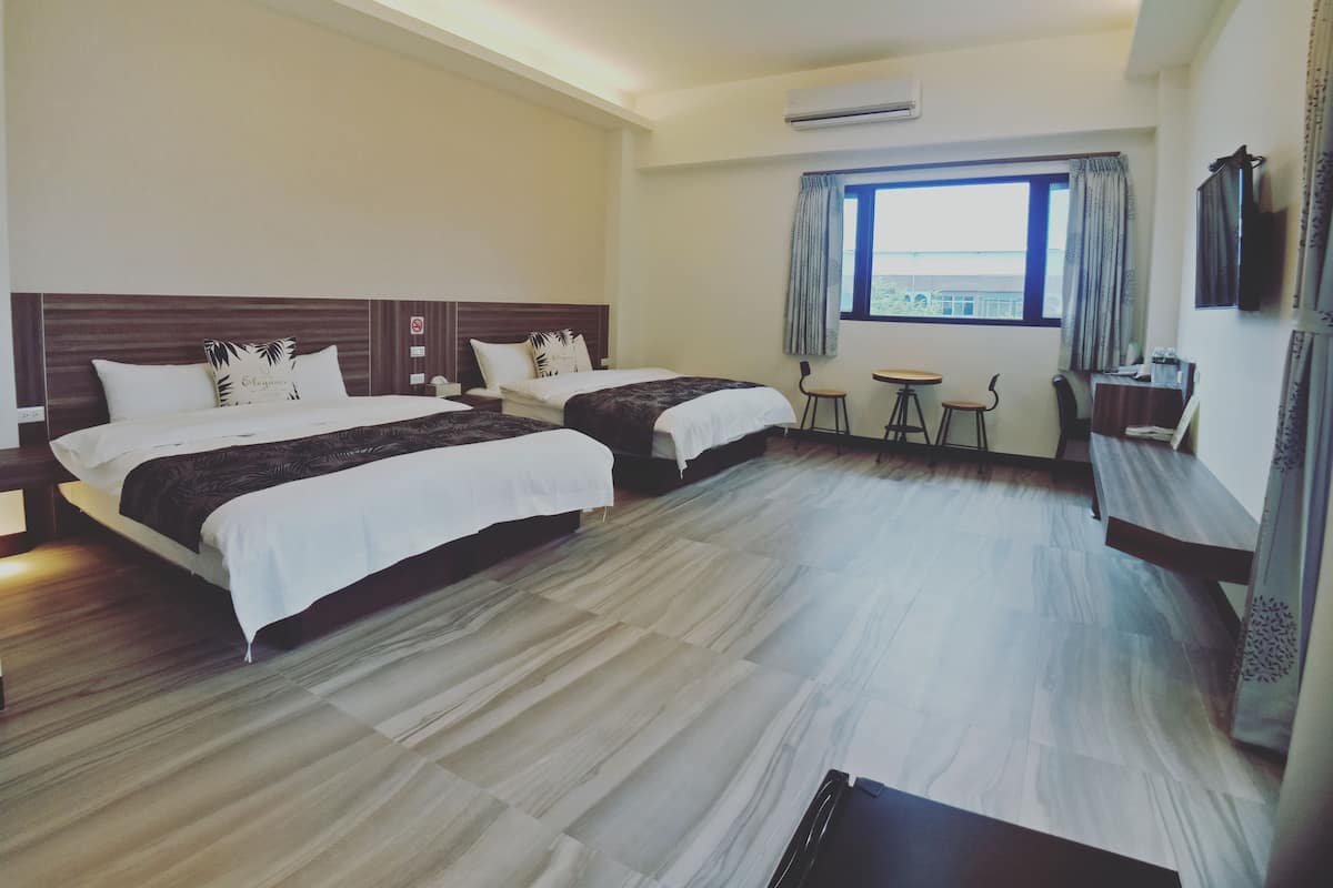 Standard Quadruple Room | 1 bedroom, premium bedding, down comforters, desk