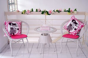 Sitteområde i lobbyen